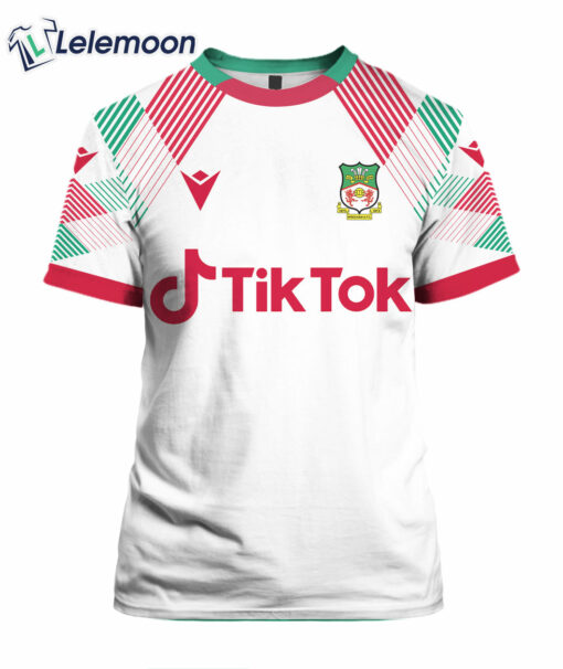 Wrexham AFC 2023 Third Jersey The White Kit Shirt