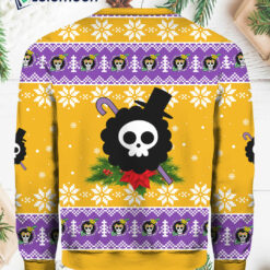 Brook One Piece Anime Ugly Christmas Sweater $41.95