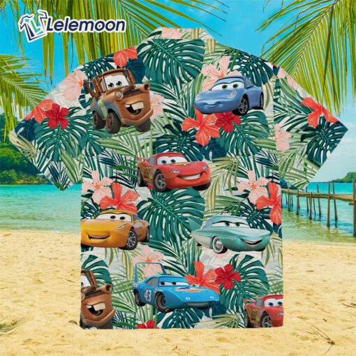Cars Group Hawaiian Shirt $36.95