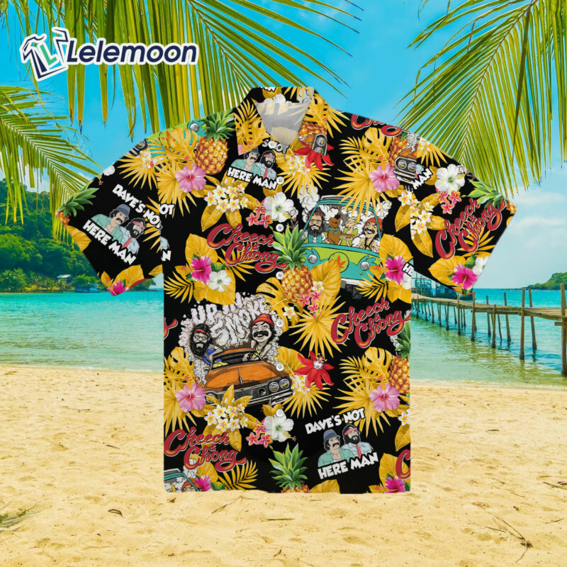 Cheech And Chong Hawaiian Shirt Cheech And Chong Hawaiian Shirt
