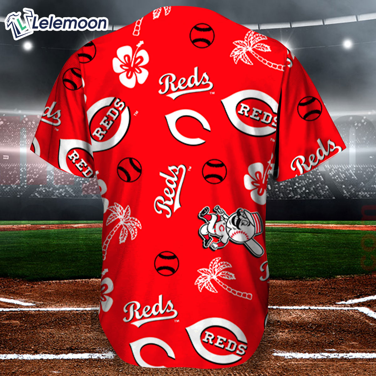 Cincinnati Reds Hawaiian Shirt Giveaway 2023 Jersey - Lelemoon