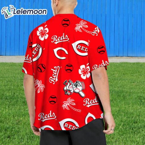 Cincinnati Reds Hawaiian Shirt Giveaway 2023 Jersey