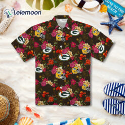 Green Bay Packers Symbol Louis Vuitton Hawaiian Shirt