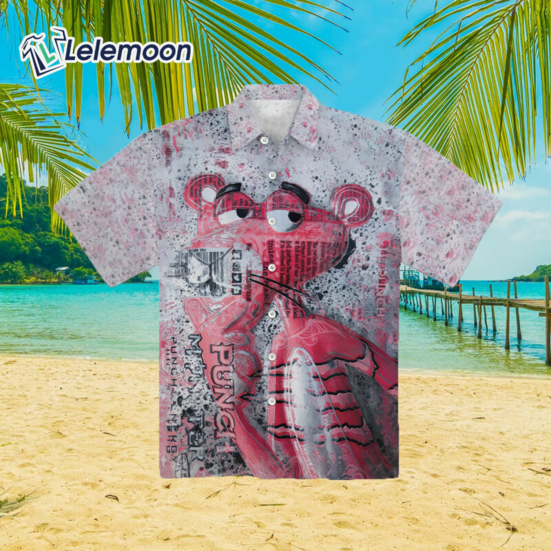 Pink Panther Cartoon Hawaiian Shirt Pink Panther Cartoon Hawaiian Shirt
