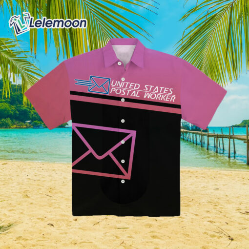  Postal Worker Girl Hawaii Shirt