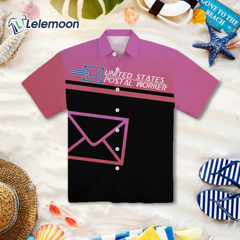 Postal Worker Girl Hawaii Shirt Postal Worker Girl Hawaii Shirt