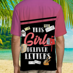 Postal Worker Girl Hawaii Shirt $36.95