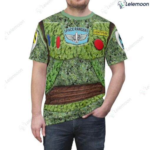 Buzz Lightyear Epcot Flower & Garden Festival Costume 3D T-shirt $28.95