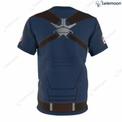 Captain America Halloween Cosplay Costume Tshirt $28.95