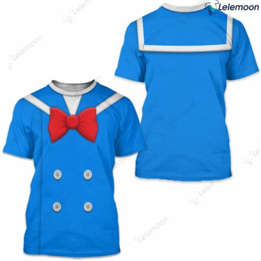 Donald Duck Halloween Cosplay Costume T-Shirt $28.95
