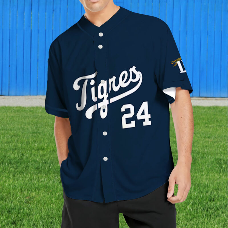 tigers blue jersey