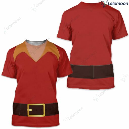 Gaston Halloween Cosplay Costume Shirt $28.95