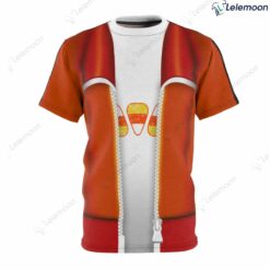 Gloyd Orangebear Wreck it Ralph Sugar Rush Racer Costume Shirt