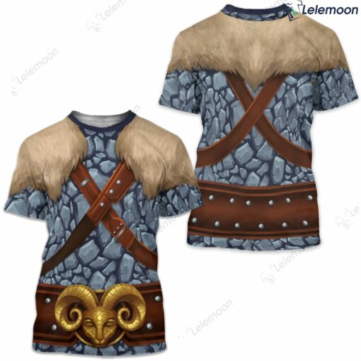 Korg of Thor Love and Thunder Halloween Cosplay Costume Unisex Shirt $28.95