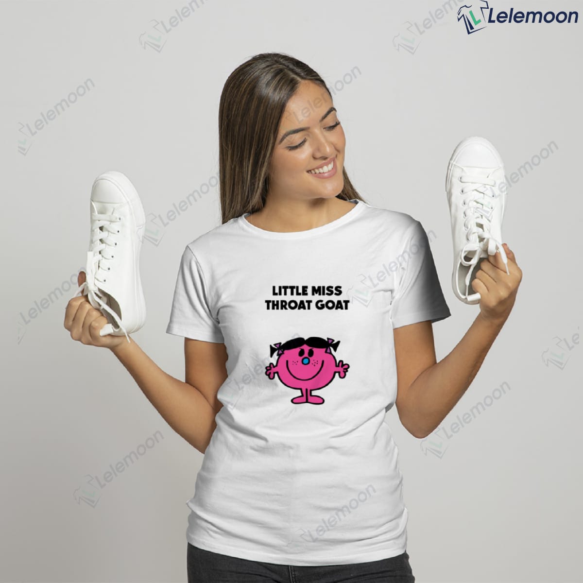 Little Miss Throat Goat Shirt Lelemoon