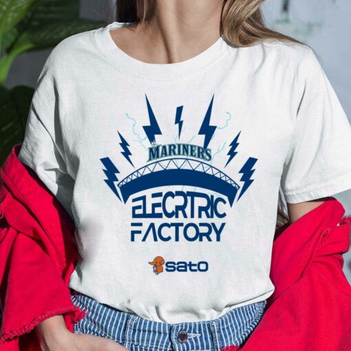 Mariners Electric Factory 2023 Giveaways Shirt, Hoodie, Sweatshirt, Women Tee
