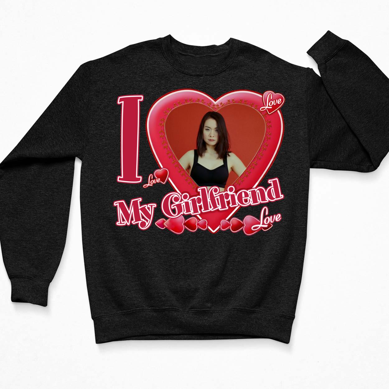 Navy hotsell girlfriend hoodie