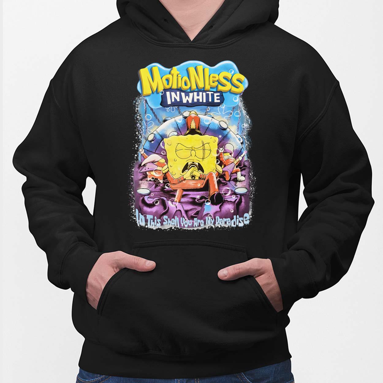 Spongebob sales white hoodie