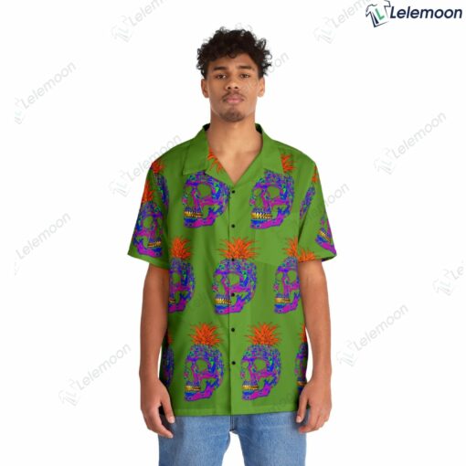 Skulliki's Tropical Vibes Unisex Hawaiian Shirt $36.95
