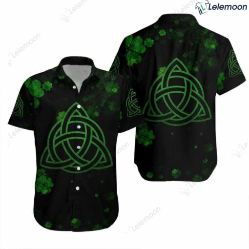St.Patrick Day Celtic Shamrock Irish Hawaiian Shirt
