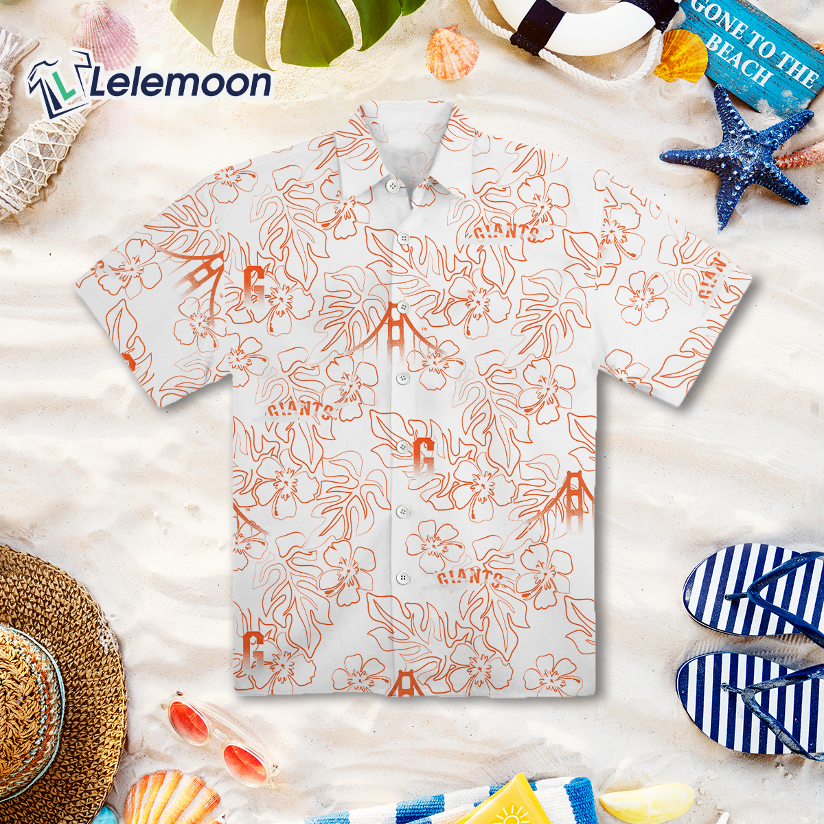 Giants City Connect Hawaiian Shirt - Lelemoon