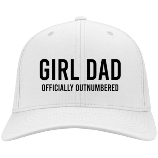 Girl Dad Officially Outnumbered Funny Hat $27.95