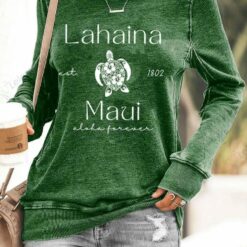 Lahaina Maui Est 1802 Love Forever Sweatshirt