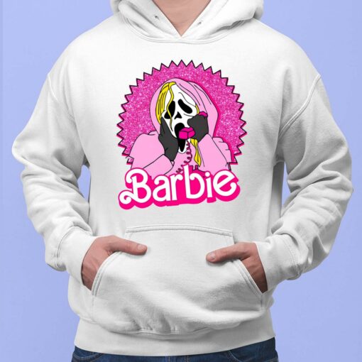 Barbie Ghost Face T-Shirt, Hoodie, Women Tee, Sweatshirt