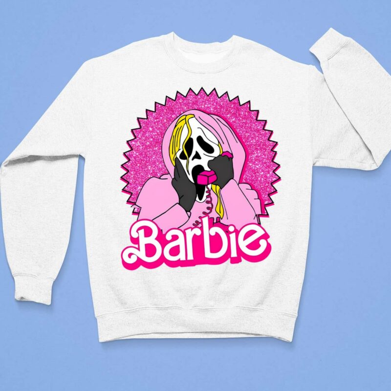 Barbie Ghost Face T-Shirt, Hoodie, Women Tee, Sweatshirt