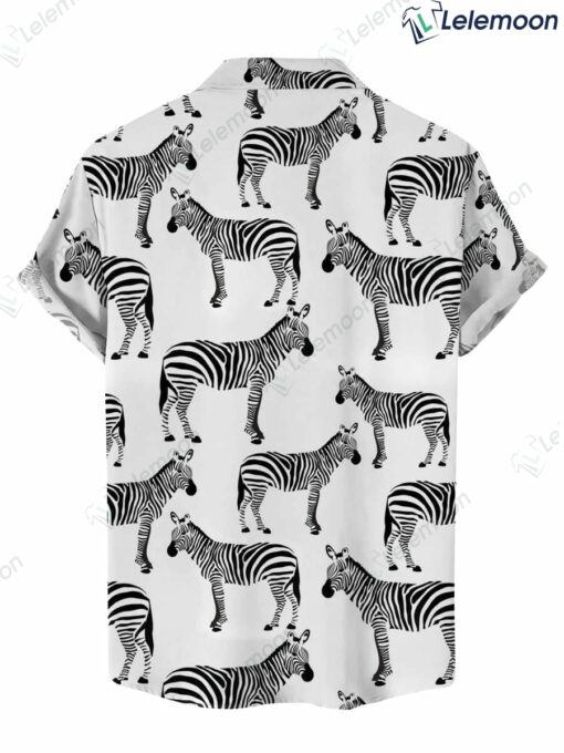 Be Yourself Rainbow Zebra Short Sleeve Shirt