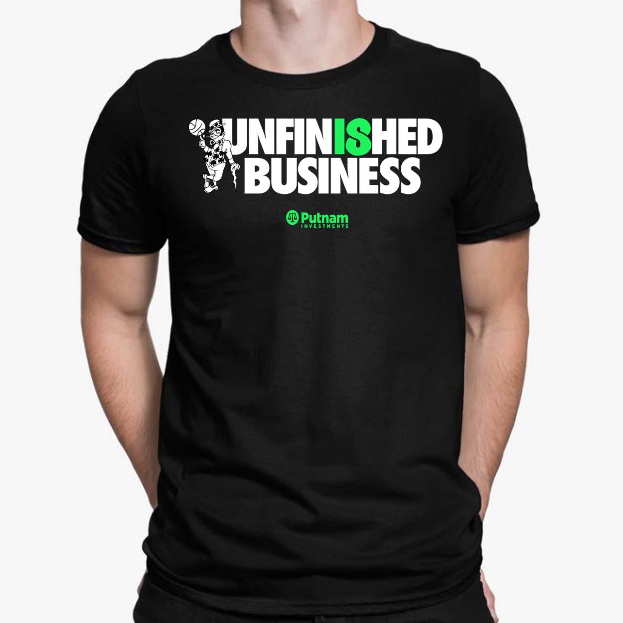 celtics unfinished business shirt