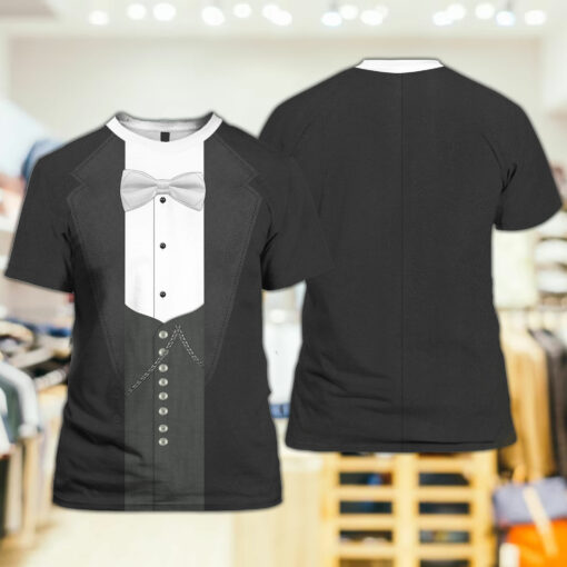 Haunted Mansion 2023 Butler Ghost Film Costume T-Shirt