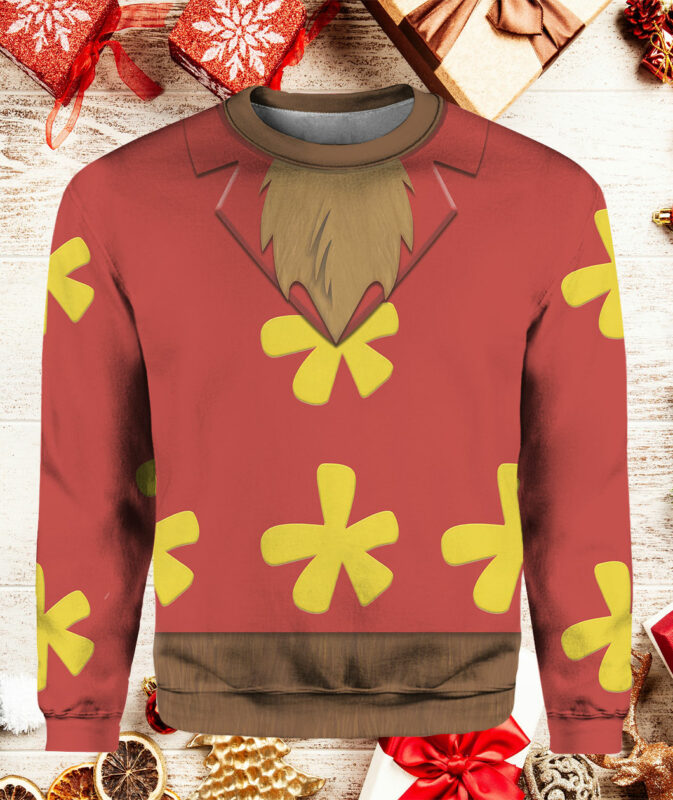 Rescue Rangers Dale Long Sleeve Costume Sweatshirt Rescue Rangers Dale Long Sleeve Costume Sweatshirt