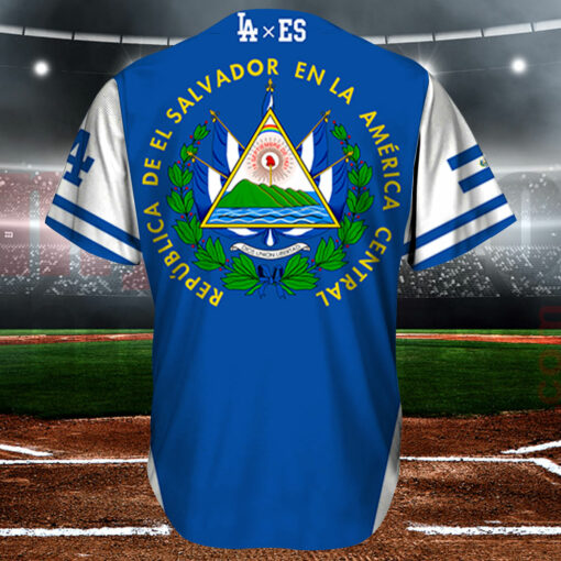 2023 Salvadoran Heritage Night Dodgers Jersey Giveaway $36.95