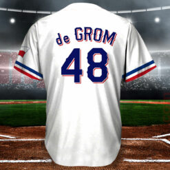 2023 Texas Rangers deGrom Replica Jersey Giveaways $36.95
