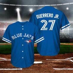 2023 Vladimir Guerrero Jr. Blue Replica Jersey Shirt Giveaways