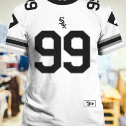 2023 White Sox Number 99 Football Jersey Shirt Giveaway