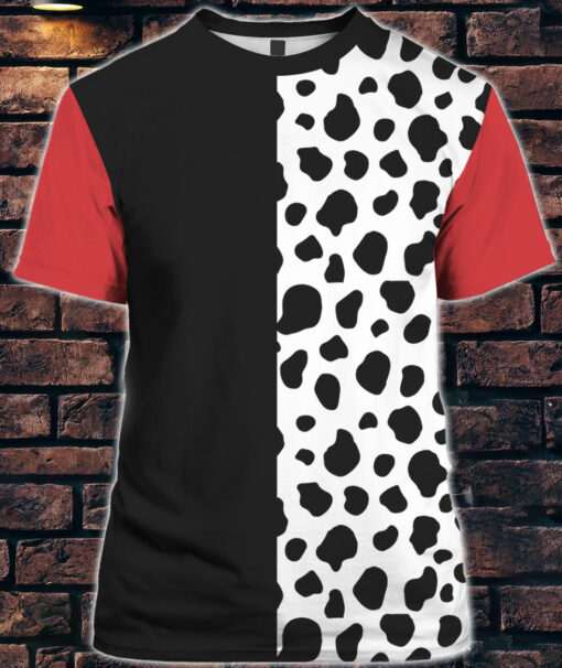 Cruella Deville Costume Shirt