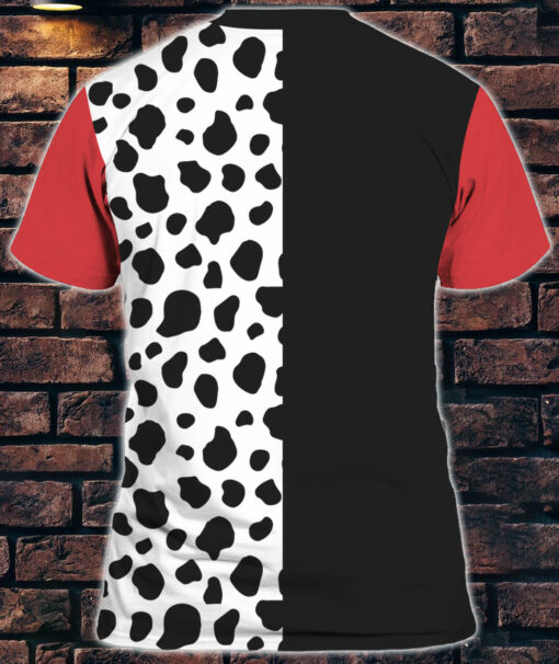 Cruella Deville Costume Shirt $36.95