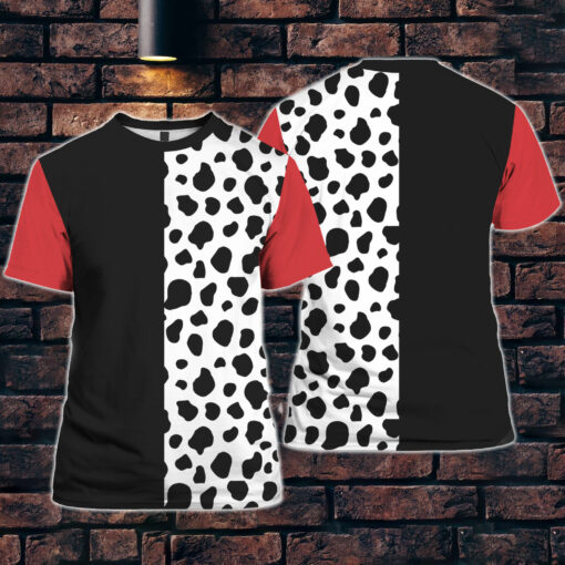Cruella Deville Costume Shirt
