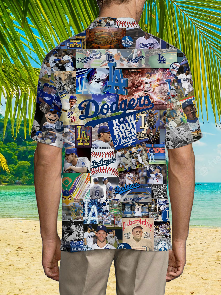 hawaiian shirt dodgers