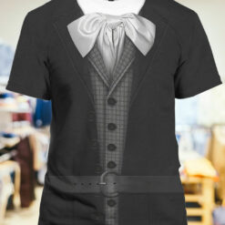 Ezra Hitchhiking Ghost Costume T-Shirt, Haunted Mansion 2023 Costume