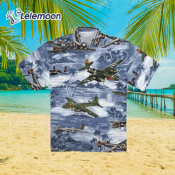 Fighter Bomber Airplanes Hawaiian Shirt