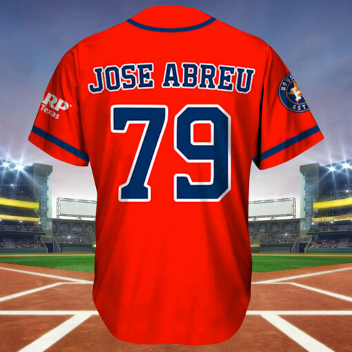 Jose Abreu Los Astros Replica Jersey Promotions 2023 Giveaway $36.95