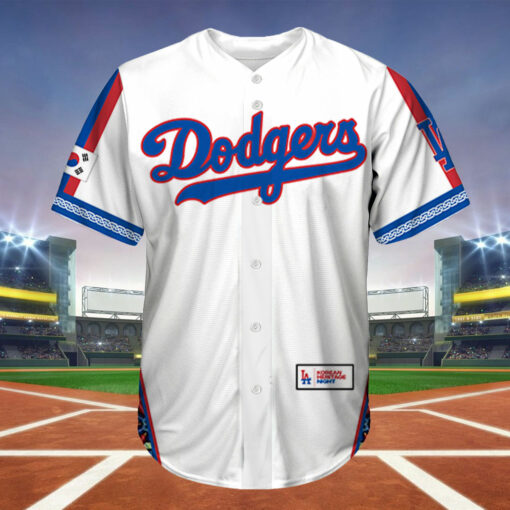 Korean Heritage Night Dodger Jersey Giveaway 2023