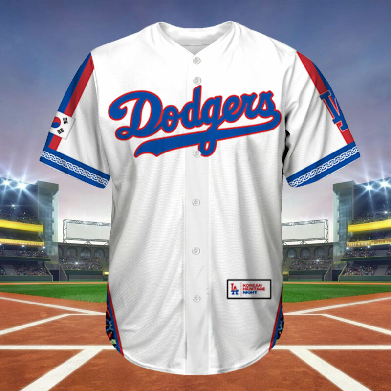 Korean Heritage Night Dodger Jersey Giveaway 2023 - Lelemoon