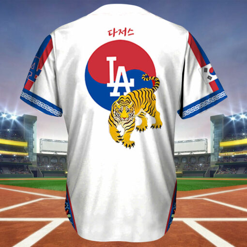 Korean Heritage Night Dodger Jersey Giveaway 2023 $36.95