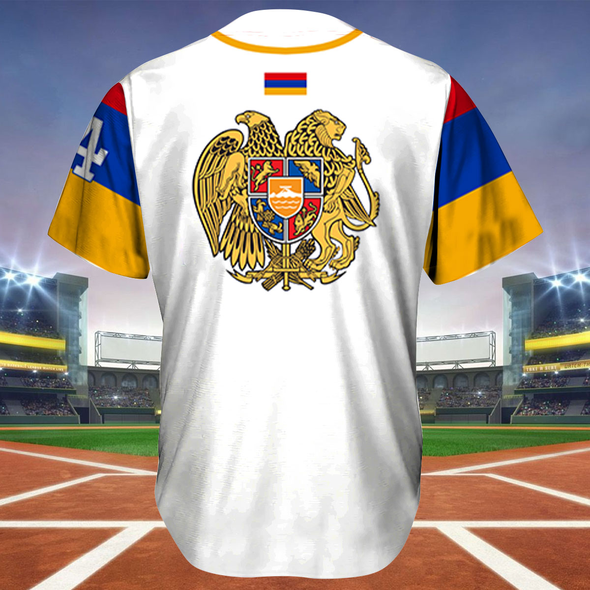 2023 Armenian Heritage Los Angeles Dodgers Jersey Stadium Give