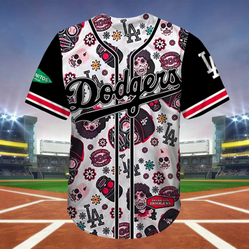 Los Angeles Dodgers Dia de Los Dodgers Night Baseball Jersey Giveaway 2023  - Lelemoon