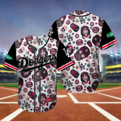 Los Angeles Dodgers Dia De Los Dodgers Night Baseball Jersey Giveaway 2023  - Lelemoon